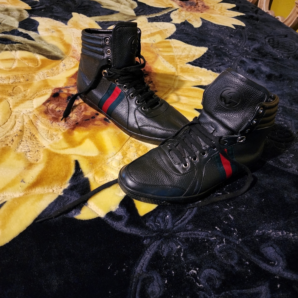 Men's gucci boots size 12